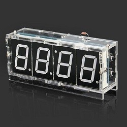 Kendin Yap Masa Üstü Saati Sıcaklık Sensörlü Beyaz (Çok Al Az Öde İle %30'a Varan İndirimli) - China