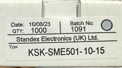 KSK-SME501 10-15 12mm Reed Switch Standex (Çok Al Az Öde İle %30'a Varan İndirimli) - 2