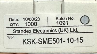 KSK-SME501 10-15 12mm Reed Switch Standex - 2