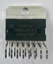 L4975A ST Multiwatt15V DC-DC 5A Ayarlanabilir Voltaj Regülatörü - 