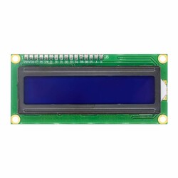 LCD1602 Haberleşmeli Arayüz Kartlı IIC/I2C Mavi Işıklı - 2