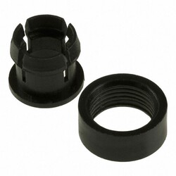 LED SOKETİ 5MM PLASTİK SİYAH 224A - 