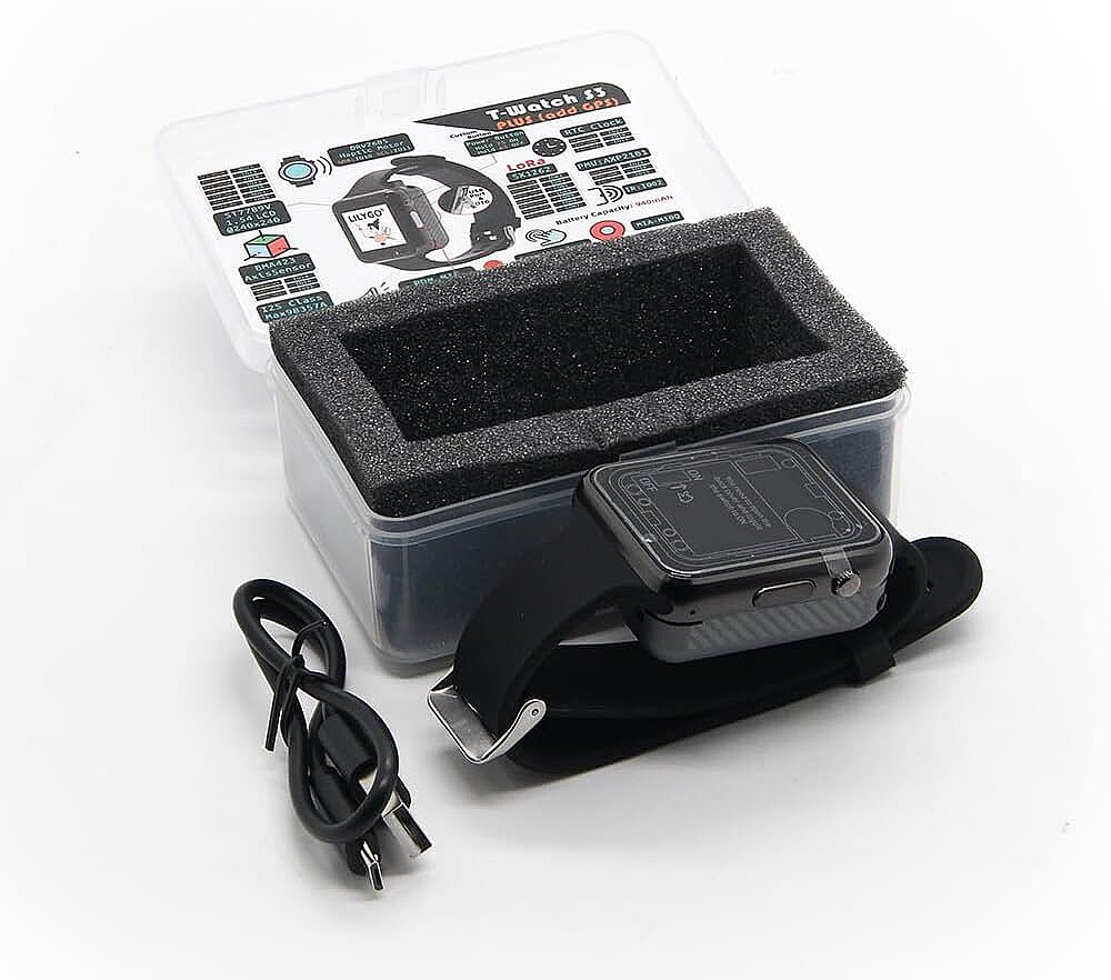 LILYGO T-Watch S3 Plus ESP32-S3 2.4GHz SX1262 LoRa 1.54
