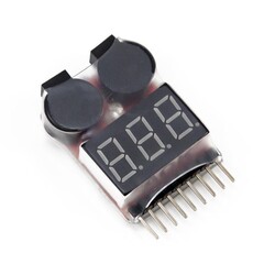1S-8S LiPo Voltaj Ölçer Cihazı Alarm Modülü (Çok Al Az Öde İle %20'ye Varan İndirimli) - 