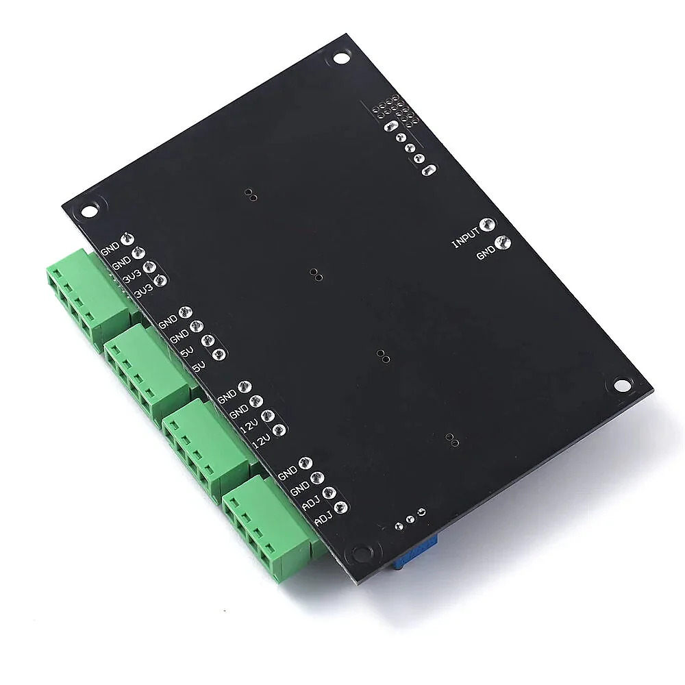 LM2596 4 Çıkışlı DC-DC Voltaj Düşürücü Güç Kaynağı Modülü – 3.3V / 5V / 12V / Ayarlanabilir Çıkış - 2