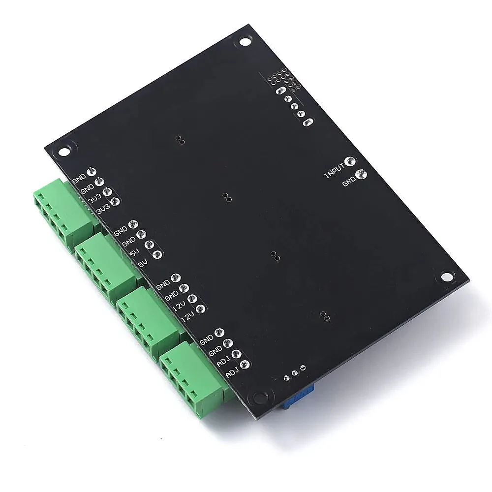LM2596 4 Çıkışlı DC-DC Voltaj Düşürücü Güç Kaynağı Modülü – 3.3V / 5V / 12V / Ayarlanabilir Çıkış - 2
