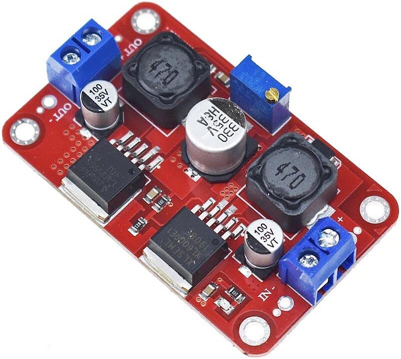 LM2596S/XL6009 Ayarlanabilir DC-DC Voltaj Yükseltici-Düşürücü Regülatör Kartı (Çok Al Az Öde İle %20'ye Varan İndirimli) - 1