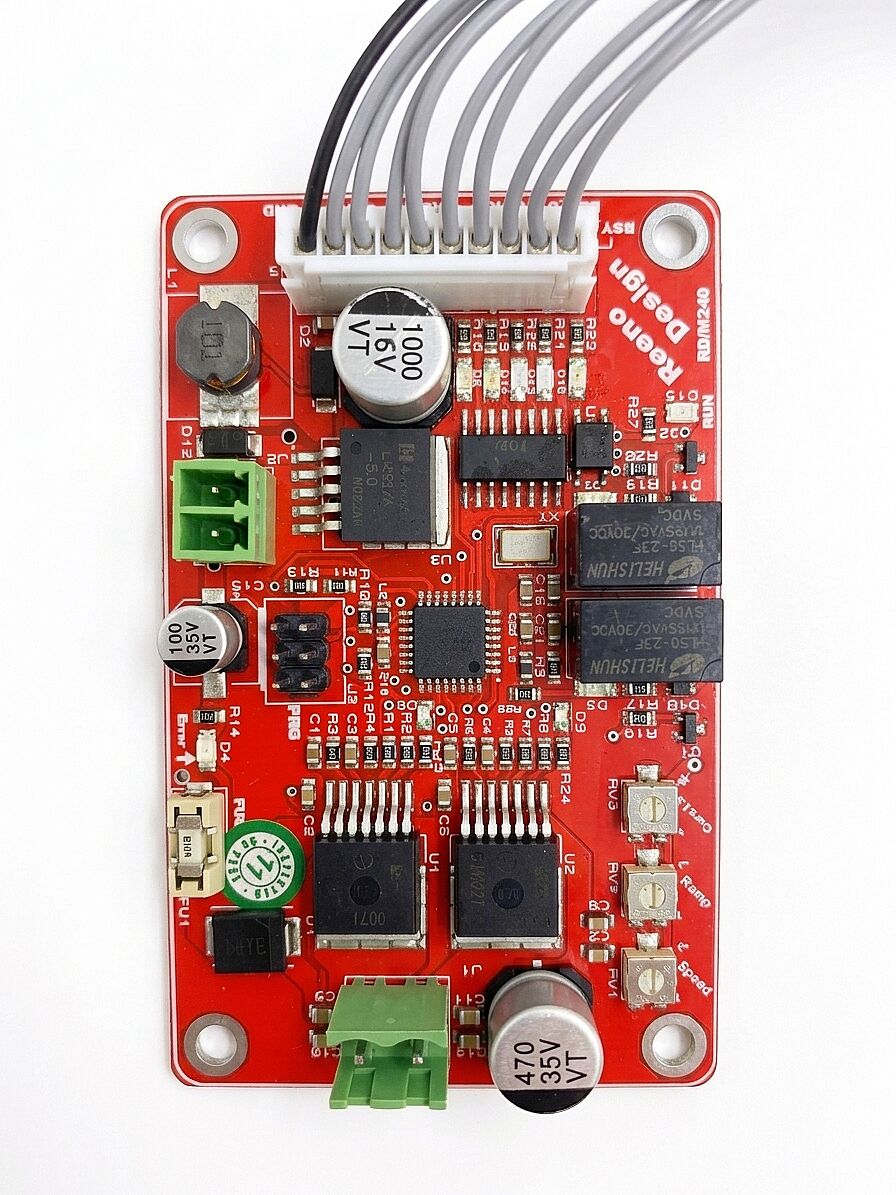 MD240 9-30Vdc Profesyonel Endüstriyel Fırçalı DC Motor Sürücüsü - 2