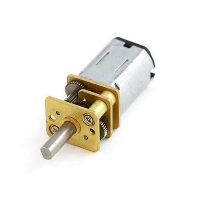 Metal Redüktörlü Mikro Motor 500RPM 1:50 N20 DC12V (Çok Al Az Öde İle %30'a Varan İndirimli) - 1