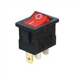 MIRS-101-2 Mini Işıklı Anahtar 3P 118 - 