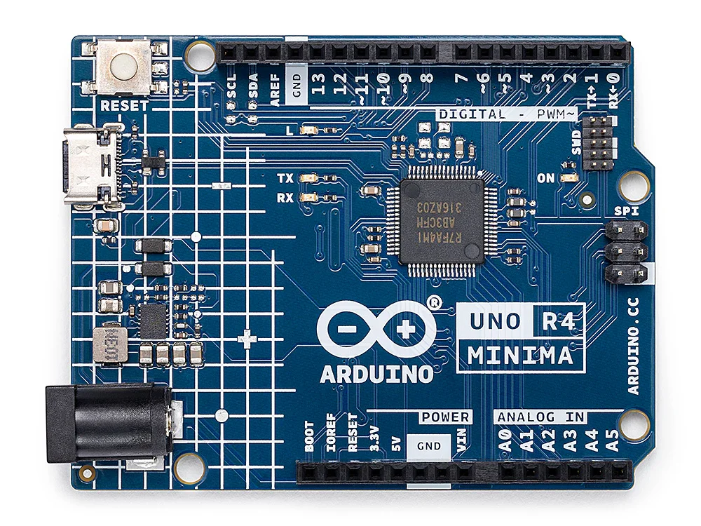 Arduino UNO R4 Minima 32 Bit 48Mhz Geliştirme Kartı - Type-C - 1
