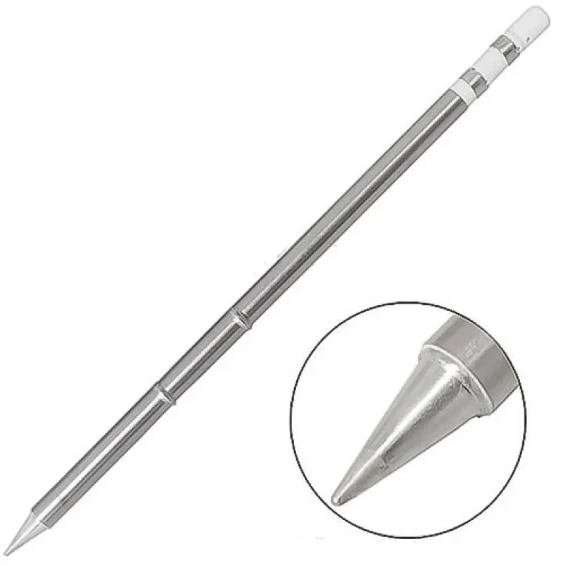 N12-1 ZD-8962 Lehim İstasyonu Yedek Havya Ucu - 0.5mm İnce Uç T12 Serisi - Marxlow