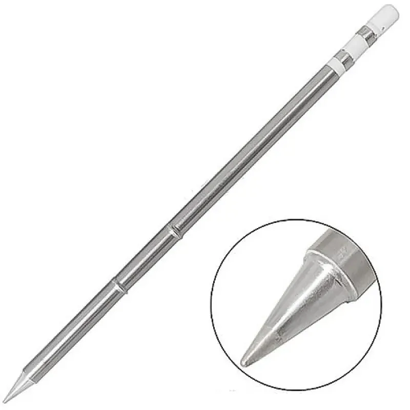 N12-1 ZD-8962 Lehim İstasyonu Yedek Havya Ucu - 0.5mm İnce Uç T12 Serisi - 1