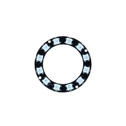 NeoPixel 12'li Halka 5050 RGB Led WS2812 Mikrokontrollü (Çok Al Az Öde İle %20'ye Varan İndirimli) - 