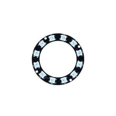 NeoPixel 12'li Halka 5050 RGB Led WS2812 Mikrokontrollü (Çok Al Az Öde İle %20'ye Varan İndirimli) - 1