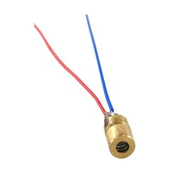 Nokta Kafalı Kırmızı Lazer Bakır 6mm 650nm 5mW - China