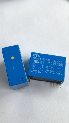 OMI-SH-224LM 24VDC 5A 120VAC 6 PİN RÖLE - OEG - 1