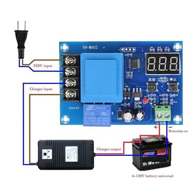 XH-M602 3.7-120V Lityum Pil - Akü Şarj Kontrol Devresi (Çok Al Az Öde İle %20'ye Varan İndirimli) - 2