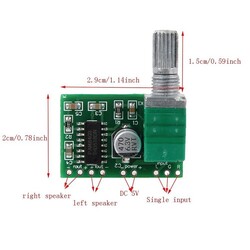 PAM8403 Ses Kontrollü Ses Amplifikatörü - 2