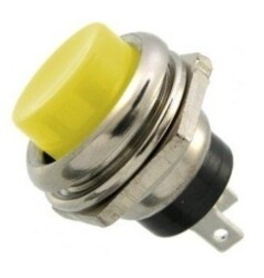 PBS-26B Sarı (IC-180) Metal Push Buton - 
