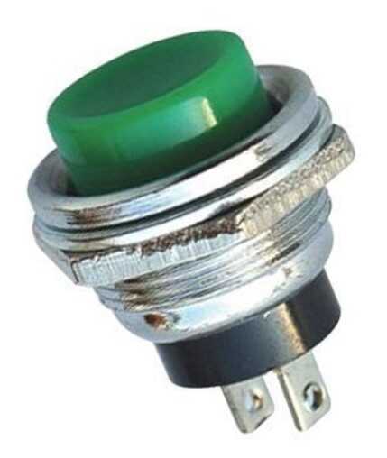  Pbs-26b Yeşil (ıc-180) Metal Push Buton