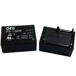 PCD-112D2M 12VDC 16A Ütü Rölesi - TYCO 