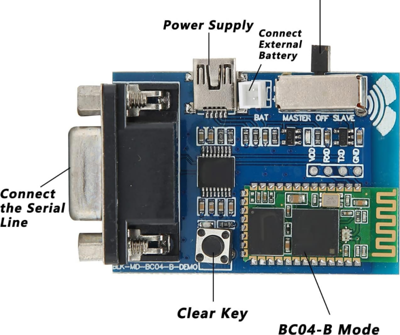 RS232 - Bluetooth Çevirici Modül - 4