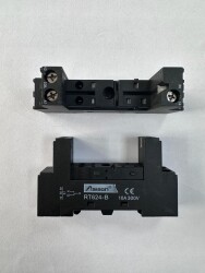 RT624-B 5P Tek Kontak Ray Tipi Röle Soketi - ASIAON