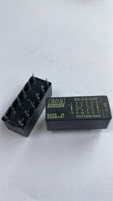 S2-L2-12V 12V 12 PİN RÖLE - SDS - 1