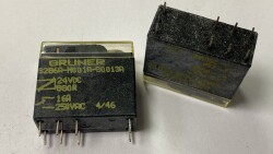 S286A-M001A-80013A 24VDC 16A 250VAC 8 PİN RÖLE - GRUNER - 