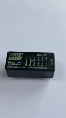 S4-9V 9VDC 12 PİN RÖLE - SDS - 1
