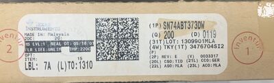 SN74ABT373DW SOIC20 TEXAS INSTRUMENTS TUBE - 2