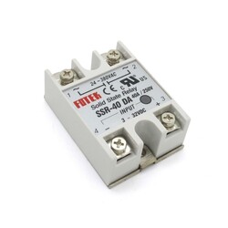 SSR-40DA 40A DC-AC Solid State Röle (SSR) 3-32VDC Giriş / 24-380VAC Çıkış - 