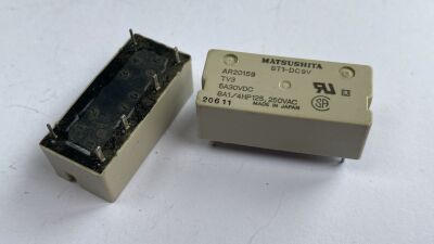 ST1-DC9V 9VDC 5A 6 PİN RÖLE - MATSUSHITA - 1