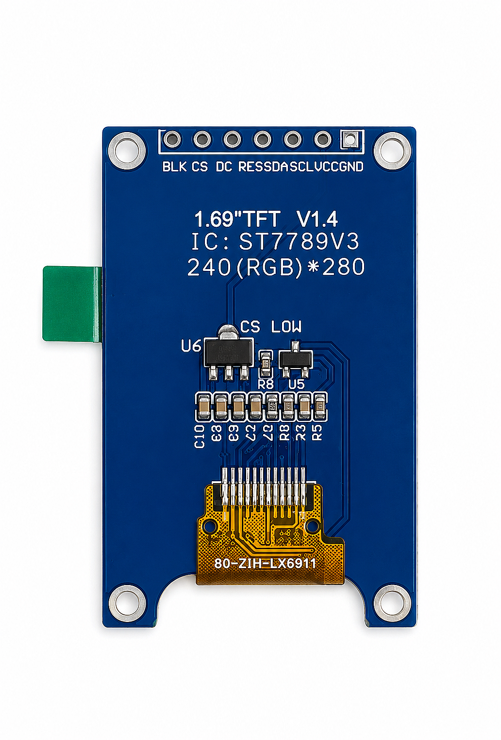 TFT LCD 1.69 İnç 240x280 ST7789 V3 SPI Display Modülü (Çok Al Az Öde İle %20'ye Varan İndirimli) - 2