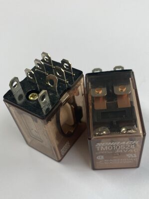 TM010524 24VAC / 10A 28VDC 8 PİN RÖLE - SCHRACK - 1