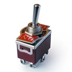 KN3(C)-203(A) Toggle Büyük ON-OFF-ON 6P 158 - 