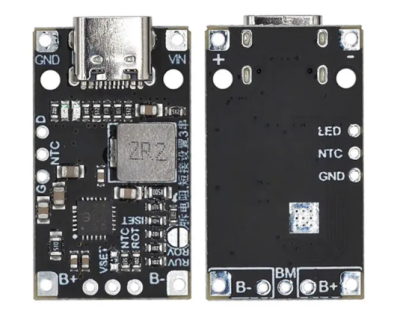 Type-C USB 2S BMS 15W 8.4V 12.6V 1.5A Pil Şarj Boost Modülü - 1