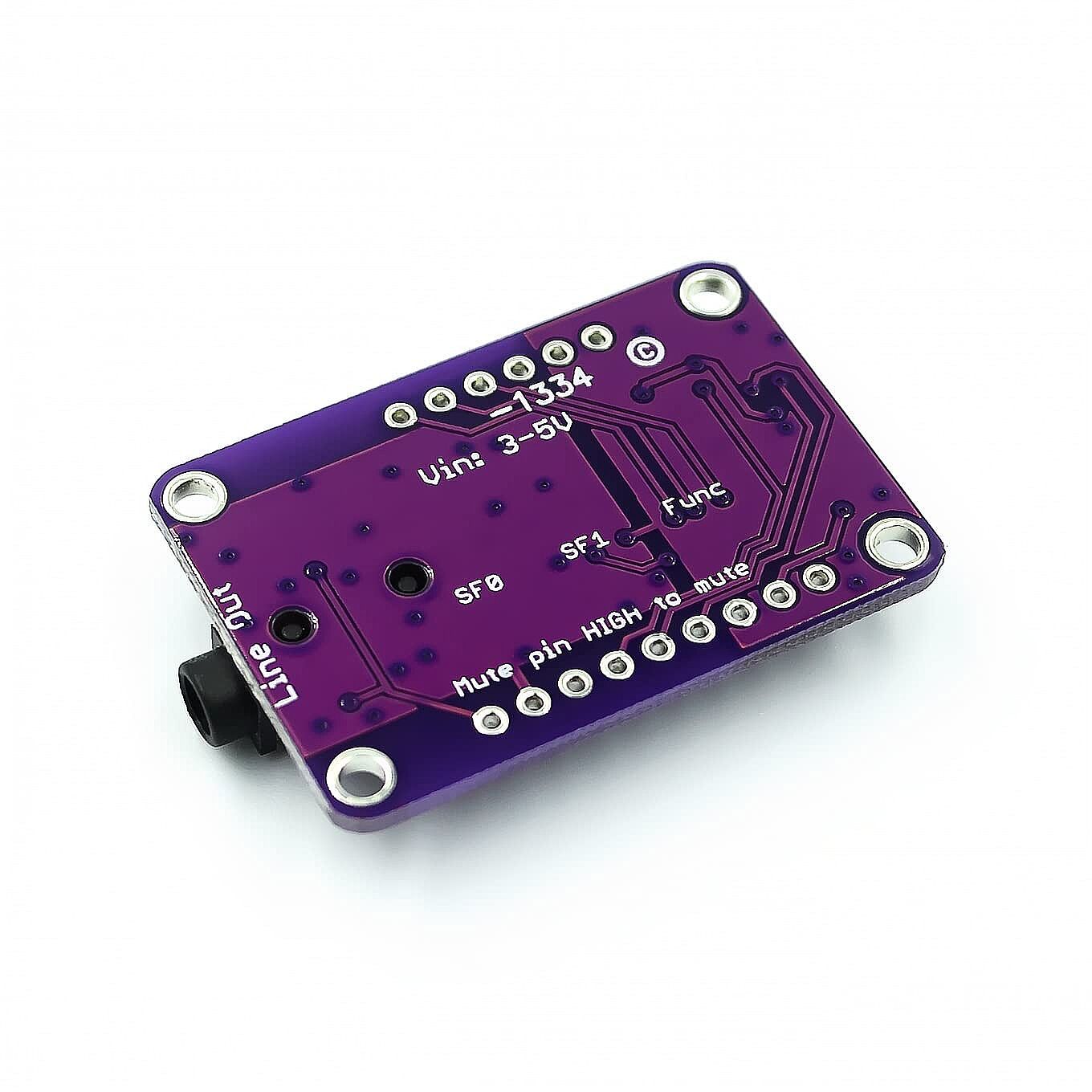 UDA1334A I2S Stereo DAC Dekoder Modülü - 3.5mm Ses Çıkışlı (Çok Al Az Öde İle %20'ye Varan İndirimli) - 2