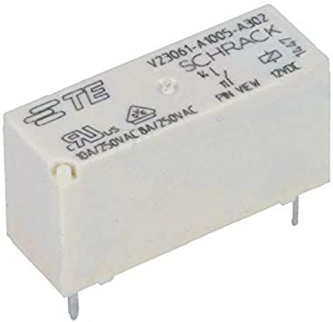 V23061-A1005-A302 Schrack 12V 8A 4P Röle - 1