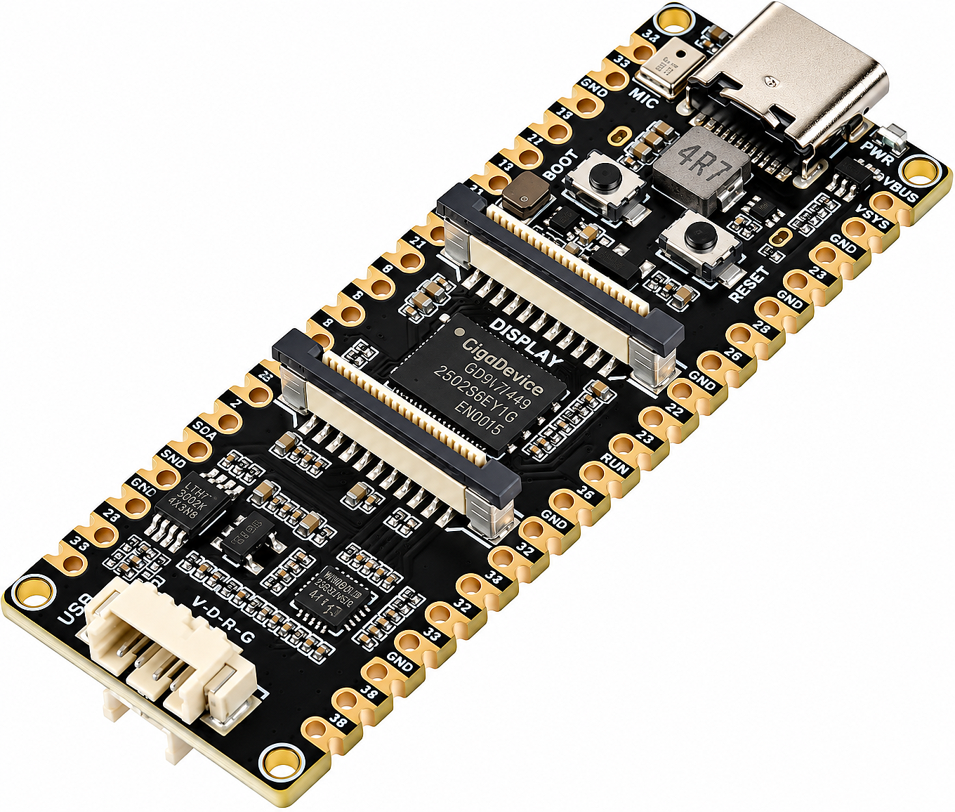 Waveshare ESP32-P4-Pico RISC-V Geliştirme Kartı – 32MB PSRAM, 32MB Flash, MIPI-DSI/CSI, USB Type-C – SKU 32101 - WaveShare