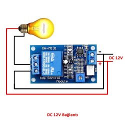 XH-M131 12V Ldr Işık Kontrollü Röle Modülü - 4