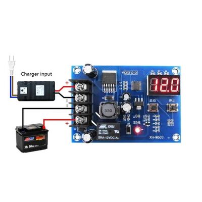 XH-M603 12-24V Batarya Akü Lityum Pil Şarj Kontrol Modülü Kartı Devresi (Çok Al Az Öde İle %20'ye Varan İndirimli) - 4