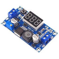 XL6009 4A DC-DC LED Voltmetreli Ayarlanabilir Yükseltici Güç Modülü - LM2577 (Çok Al Az Öde İle %20'ye Varan İndirimli) - 
