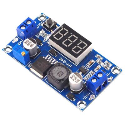 XL6009 4A DC-DC LED Voltmetreli Ayarlanabilir Yükseltici Güç Modülü - LM2577 (Çok Al Az Öde İle %20'ye Varan İndirimli) - 1