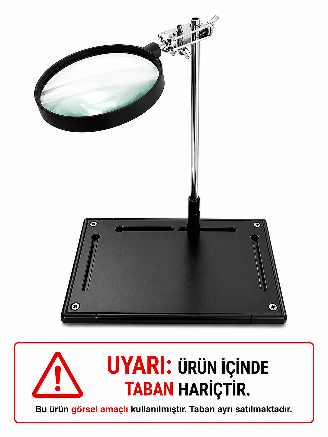 ZD-11P 3X OD90MM Büyüteçli Yardımcı El - Mercek Aparatı - TABANSIZ (Çok Al Az Öde İle %20'ye Varan İndirimli) - Marxlow