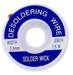 ZD-180 2.5mm Lehim Temizleme Teli (Çok Al Az Öde İle %30'a Varan İndirimli) - Marxlow