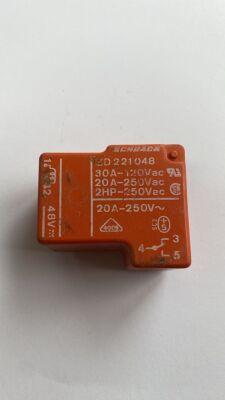 ZD221048 30A 120VAC/20A-250VAC 48V 5 PİN T RÖLE - SCHRACK - 1